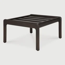 Ethnicraft Hocker Jack Gevernist Mahoniehout, kleur* Poefs & Hockers
