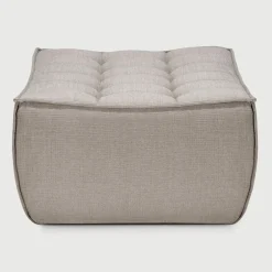Ethnicraft Hocker N701 Eco, 70 x 70cm* Poefs & Hockers