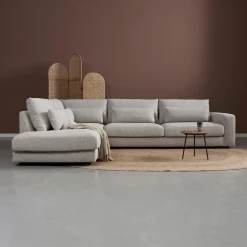 PEPP Interiors Hoekbank Como 325cm, Bouclé, kleur* Hoekbank