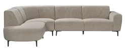 LABEL51 Hoekbank Mauro 300cm, Bouclé* Organische Bank|Hoekbank