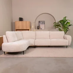 LABEL51 Hoekbank Milano Elite stof, kleur* Hoekbank