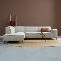 PEPP Interiors Hoekbank River 290cm, Chenille, kleur* Hoekbank