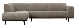 WOOOD Hoekbank Statement Rib, 274cm* Hoekbank|Loungebank