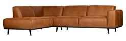 WOOOD Hoekbank Statement Suedine 274cm* Hoekbank