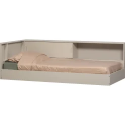 WOOOD Hoekbed Carter Grenenhout, 90 x 200cm* Eenpersoonsbedden|Bedden & Boxsprings