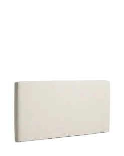 Kave Home Hoofdbord Blok kleur Ecru* Hoofdborden