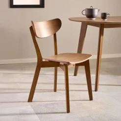 Bendt Houten Eetkamerstoel Torkil* Eetkamerstoelen Zonder Armleuning