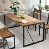 Artistiq Living Industriële Eettafel Panama* Rechte Eettafel