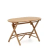 Kave Home Inklapbare Eettafel Dandara Acaciahout, 120 x 70cm* Eettafels Voor In Je Tuin