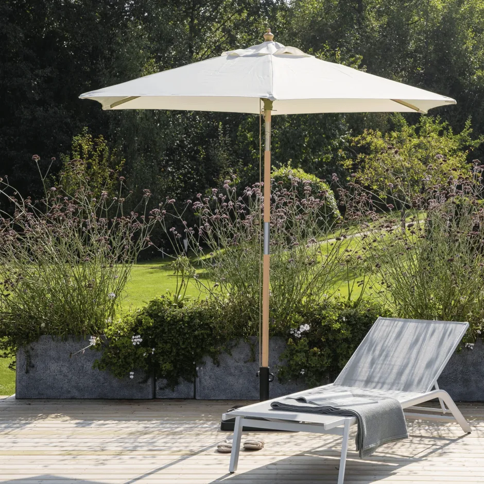 Nohr Kantelbare Parasol Eliu 250 x 250cm* Parasols & Parasolvoeten