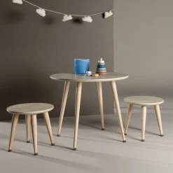 Nohr Kinderset Niki kleur Whitewash* Kinderstoelen