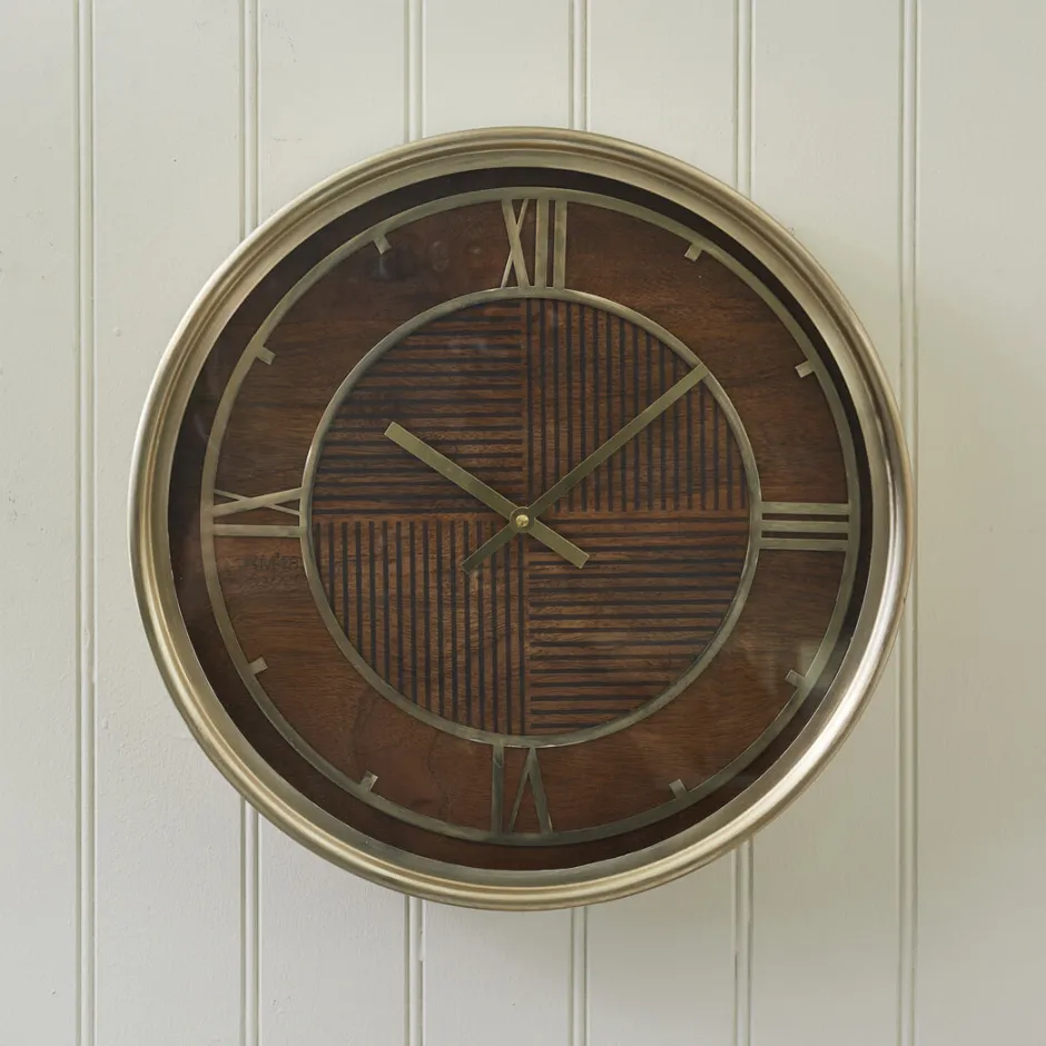 Rivièra Maison Klok Sebastiaan Mangohout* Wandklokken