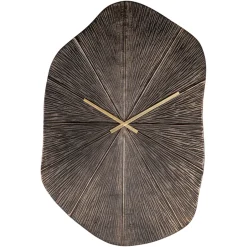 Richmond Interiors Klok Livine 80 x 53cm, kleur Brons* Wandklokken