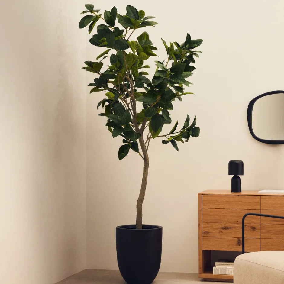 Kave Home Kunstplant Ficus 210cm hoog, excl. sierpot* Kunstplanten