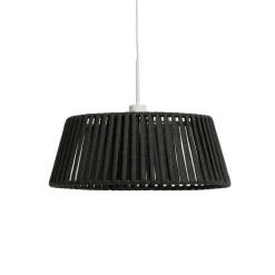 Kave Home Lampenkap Aldet Plat Geweven touw, 46cm* Hanglampen Voor Buiten