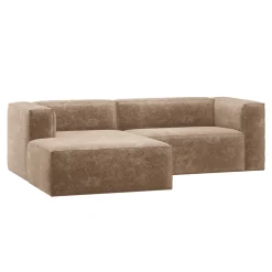 WOOOD Loungebank Bean 254cm, Chenille, kleur* Loungebank