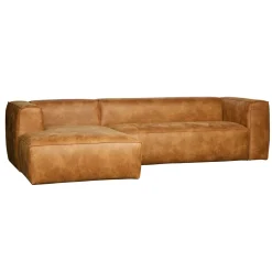 WOOOD Loungebank Bean Leder, 305cm* Loungebank