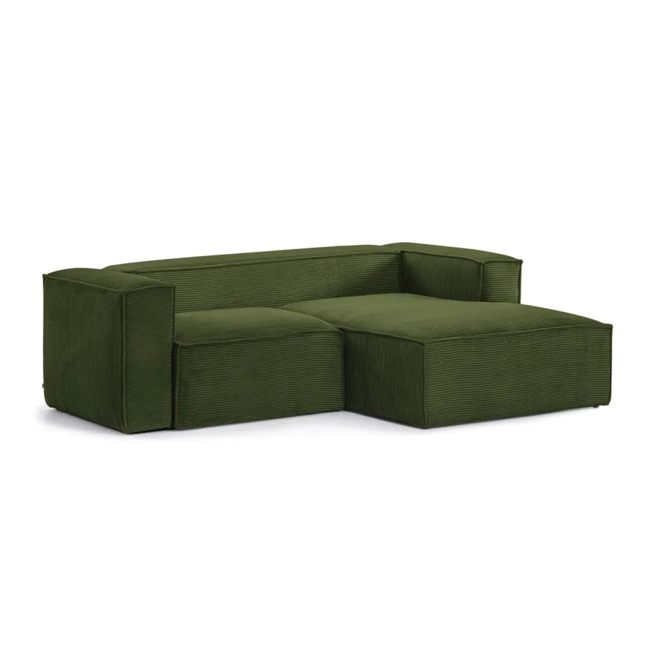 Kave Home Loungebank Blok Rib, 240cm* Loungebank