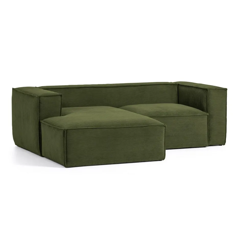 Kave Home Loungebank Blok Rib, 240cm* Loungebank