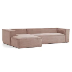 Kave Home Loungebank Blok Rib, 330cm* Loungebank
