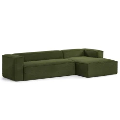 Kave Home Loungebank Blok Rib, 330cm* Loungebank