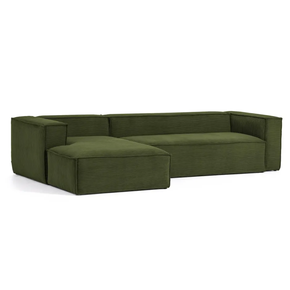 Kave Home Loungebank Blok Rib, 300cm* Loungebank