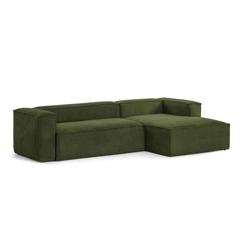 Kave Home Loungebank Blok Rib, 300cm* Loungebank