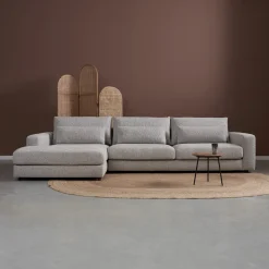 PEPP Interiors Loungebank Como 332cm, Bouclé, kleur* Loungebank