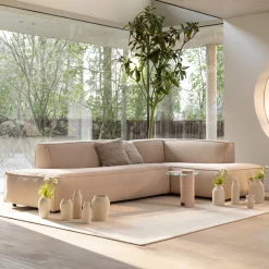 Zuiver Loungebank Fat Freddy Rib, kleur Naturel* Loungebank