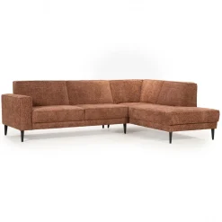SEVN Loungebank Fleur Venga stof, kleur Hazel* Loungebank