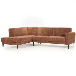 SEVN Loungebank Fleur Venga stof, kleur Hazel* Loungebank