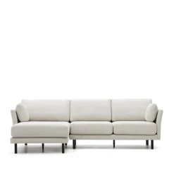 Kave Home Loungebank Gilma Links/Rechts, Chenille, kleur* Loungebank