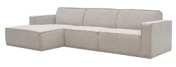 LABEL51 Loungebank Kay Links, Bouclé, kleur* Loungebank