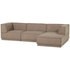WOOOD Loungebank Manu 286cm, Teddy, kleur* Loungebank