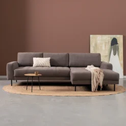 PEPP Interiors Loungebank Oreo 275cm, Linnen look, kleur* Loungebank