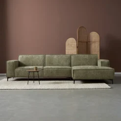 PEPP Interiors Loungebank River 304cm, Chenille, kleur* Loungebank