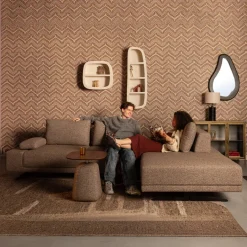 Dutchbone Loungebank Shelly Gemêleerd, kleur* Loungebank