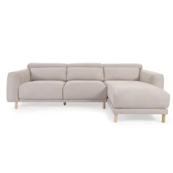 Kave Home Loungebank Singa Chenille, Rechts* Loungebank