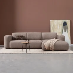 PEPP Interiors Loungebank Soul 280cm, Chenille, kleur* Loungebank