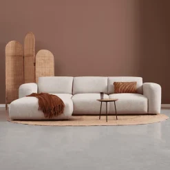 PEPP Interiors Loungebank Soul 280cm, Chenille, kleur* Loungebank