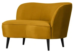 WOOOD Lounge Fauteuil Sara Rechts, Velvet* Fauteuil Velvet / Fluweel|Fauteuil Stof / Textiel
