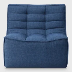 Ethnicraft Modulaire Bank N701 1-zits, 80cm* Fauteuil Stof / Textiel