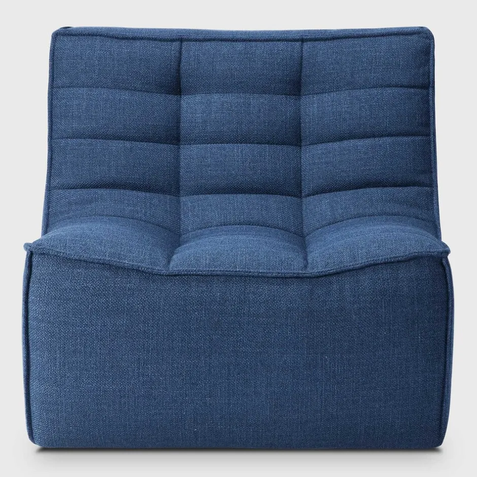 Ethnicraft Modulaire Bank N701 1-zits, 80cm* Fauteuil Stof / Textiel