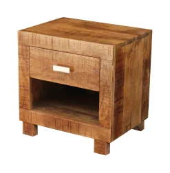 Artistiq Living Nachtkastje Noora Mangohout, 40 x 30cm* Nachtkastjes|Nachtkastjes