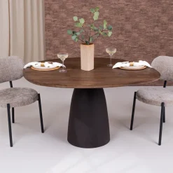 Sohome Organische Eettafel Madin Mangohout, 140cm, kleur* Sohome Giftcard|Organische Eettafel