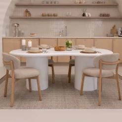 By-Boo Organische Eettafel Seki kleur* Organische Eettafel