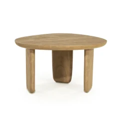 Eleonora Organische Salontafel Maud Mangohout, 65 x 56cm* Organische Salontafel