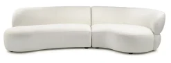 Rivièra Maison Organische 2,5-zits Bank San Remo Bouclé, 295cm, kleur* Organische Bank