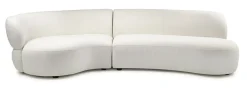 Rivièra Maison Organische 2,5-zits Bank San Remo Bouclé, 295cm, kleur* Organische Bank