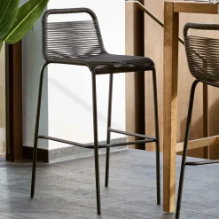 Kave Home Outdoor Barkruk Lambton (zithoogte 74cm)* Barkrukken